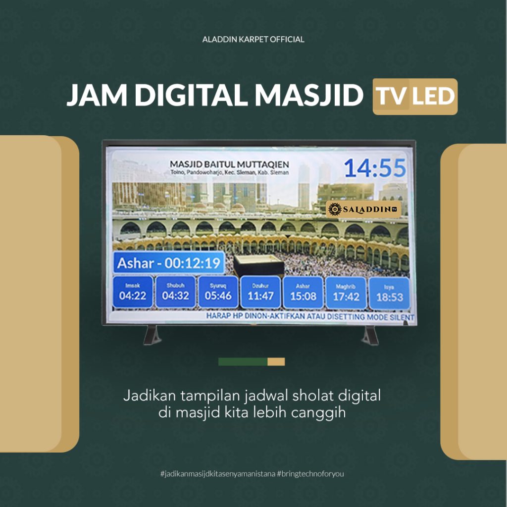 toko jam digital masjid garut